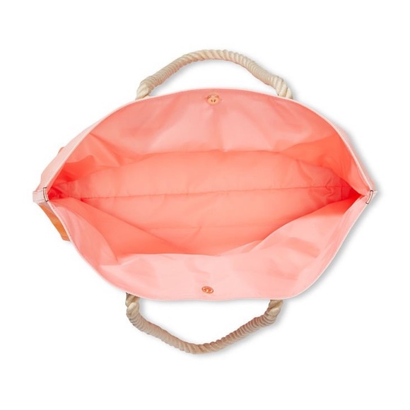 NWT Victoria’s Secret Sunset Canvas Tote - Picture 5 of 8